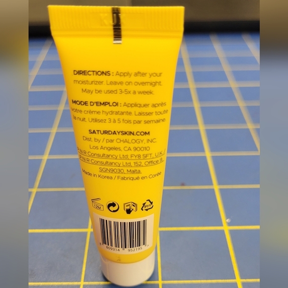 Saturday Skin yuzu vitamin C sleep mask  8ml - Picture 2 of 2